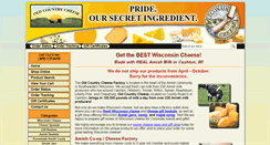 Desktop Screenshot of oldcountrycheese.com